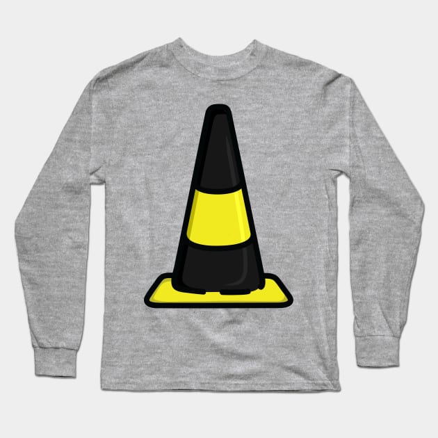 Bee aware cone Long Sleeve T-Shirt by hoddynoddy